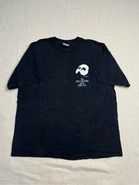 Vintage 1986 Hanes Heavyweight The Phantom Of The Opera T Shirt Mens XL Vtg 80s